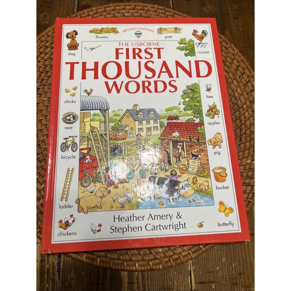 First 1000 Words by Stephen Cartwright and Heather Amery Revised 1995